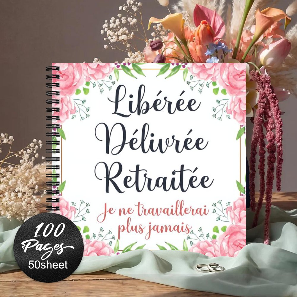 TEMU 1 'or français, 'or sur le thème de amusant en français, journal de souvenir parfait pour que signent spécial, 'or de de pour les souvenirs et