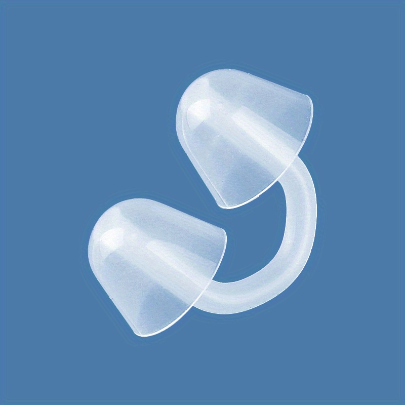 TEMU 【深海ダイビング用】窒息防止ノーズクリップ、シリコン製シュノー呼吸器、水泳用ノーズプラグ、U字型呼吸道ダイビングアクセサリー、耐圧性・滑り止め水泳トレーニング用ノーズター