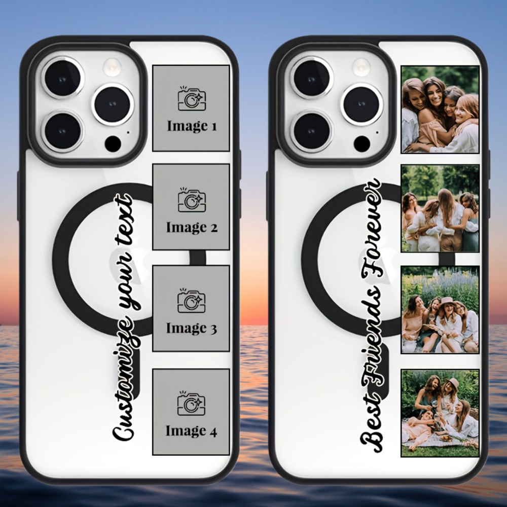 TEMU Phone Case: Custom Magnetic Phone Case, Suitable For Iphone 17 Pro Max, 17 Air, 16 Pro, 15, 14, 13, 12, 11 Pro Max/pro/plus, And Other Models,
