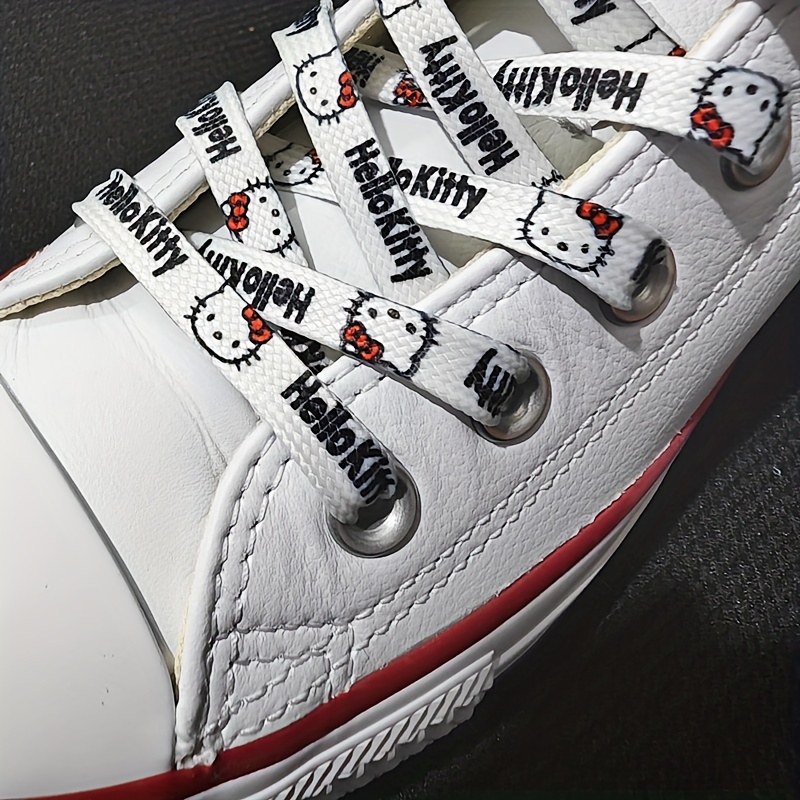 conjunto cordones zapatos diseño dibujos animados cordones