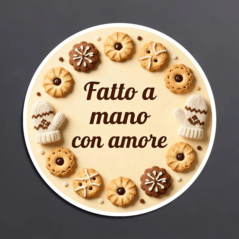 TEMU 160 adesivi rotondi " a con amore" | Etichette fatte a per lavori a , confezioni regalo, prodotti da , diari, etichettatura di bottiglie,