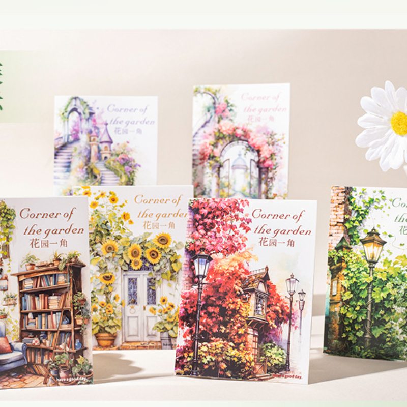 180 Sheets/set - Series, Garden Diorama Sticker Pack, Journal Collage Decorative Supplies