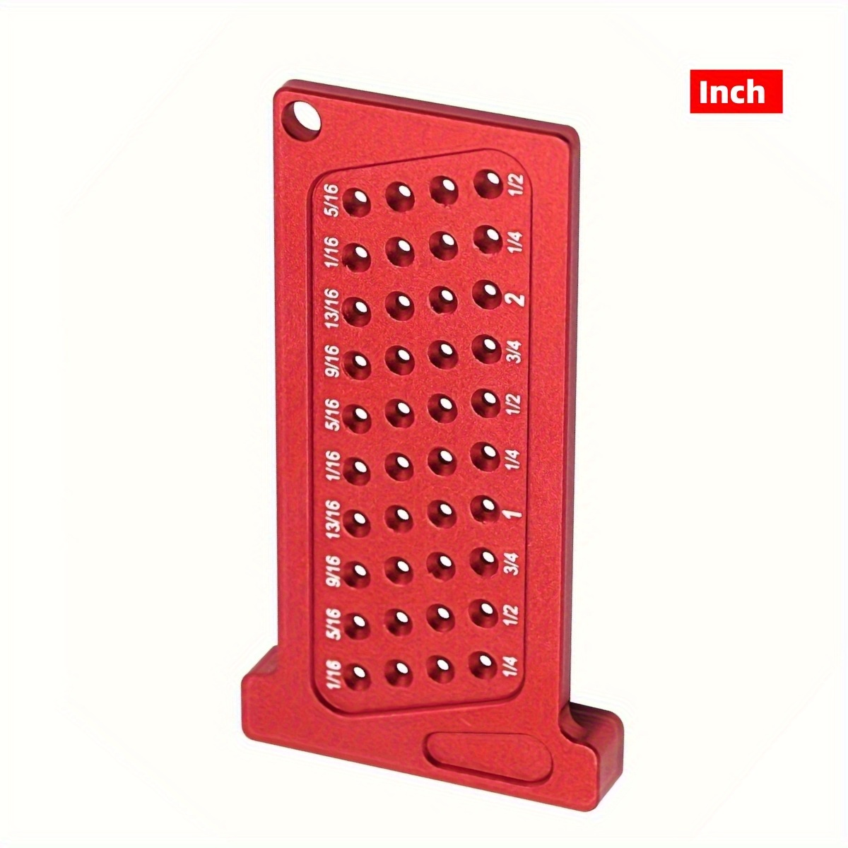TEMU Crossed-out Hole Scribing Tool Woodworking Metric/ Inch Precision T-type Hole Ruler Marking Gauge Right Angle Protractor Layout