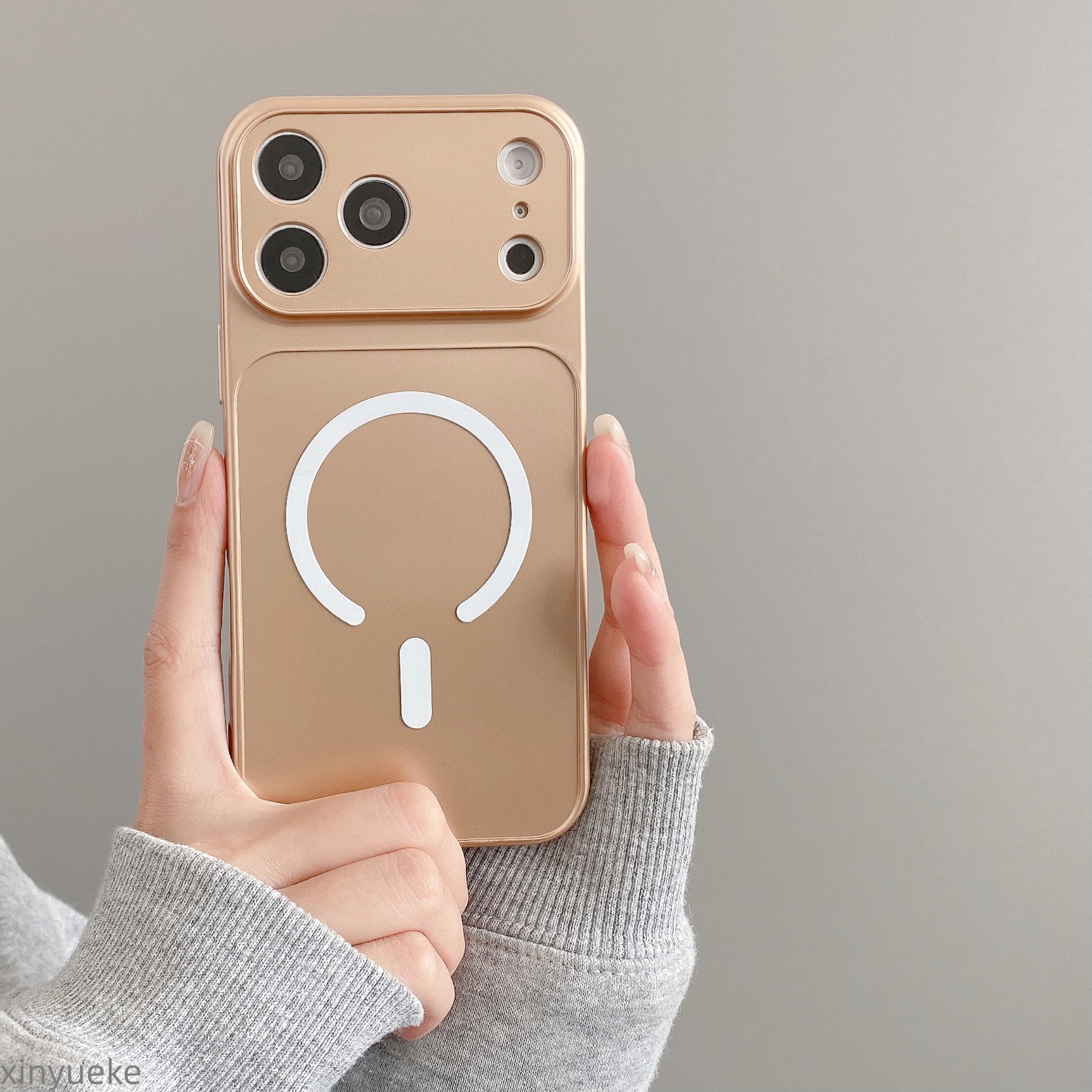 TEMU Phone Case: Matte Anti-fingerprint Magnetic Phone Case-full-coverage, Drop-resistant, And -compatible With Redmi T , Note Series(including Note