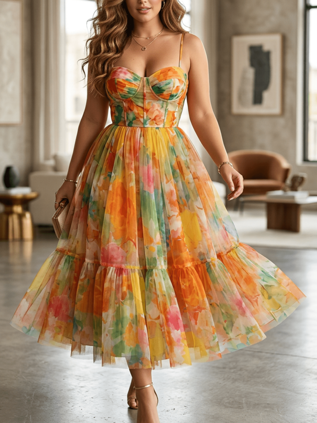 floor length black dress formal Ever-Pretty Plus Size Sequin Chiffon Formal Dress with 3/4 Sleeves