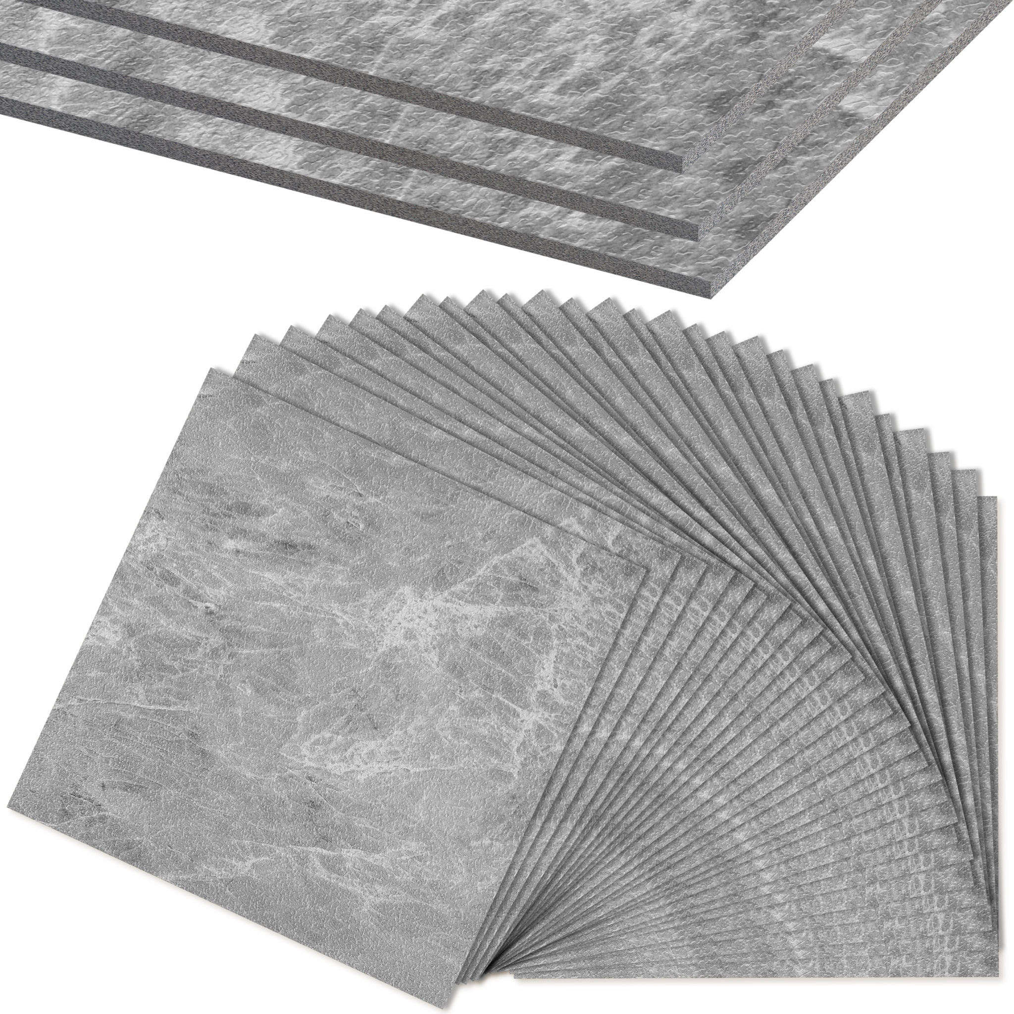 TEMU Vinyl Flooring Self-adhesive Pvc Flooring 30x30cm Vinyl Flooring Selectable Laminate Flooring Waterproof Cuttable Adhesive Vinyl