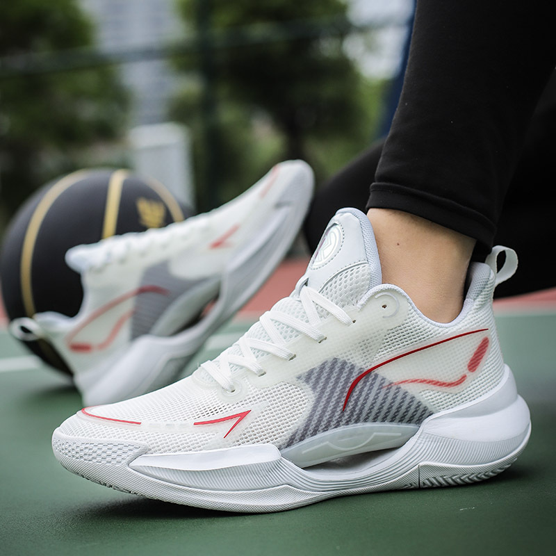Men'S Lightweight And Breathable Basketball Shoes for Practical Training, Featuring Slip Resistance And Shock Absorption, Perfect for Everyday Wear And Trendy Outfits