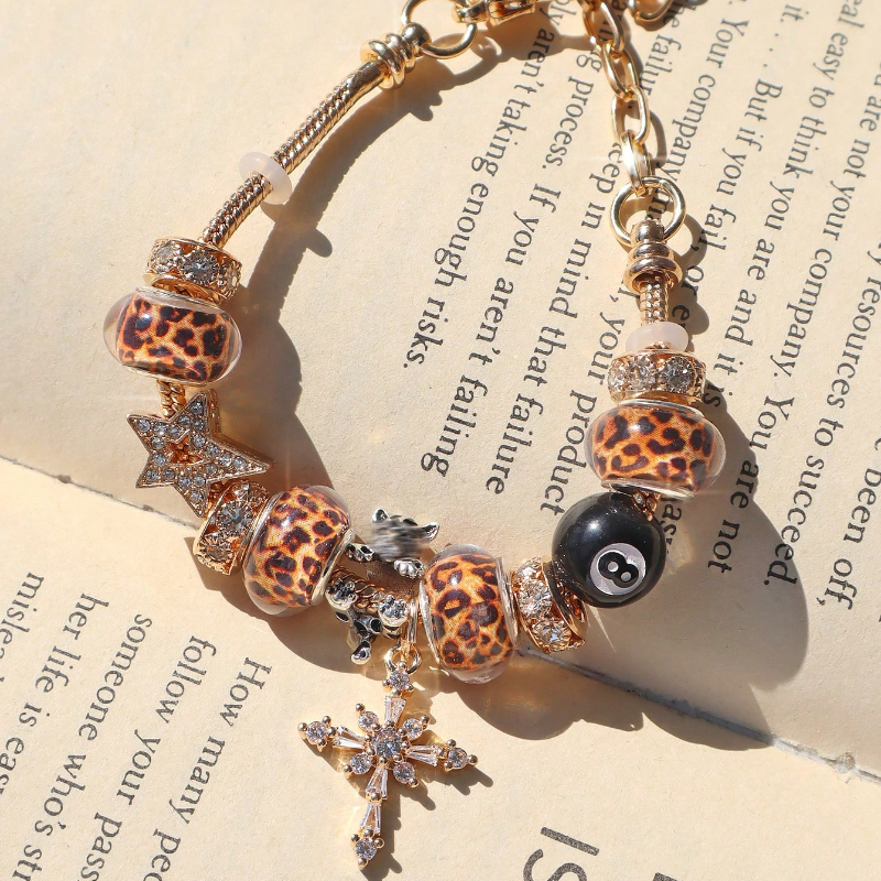Women's Vintage Boho Adjustable Charms Bracelet Set