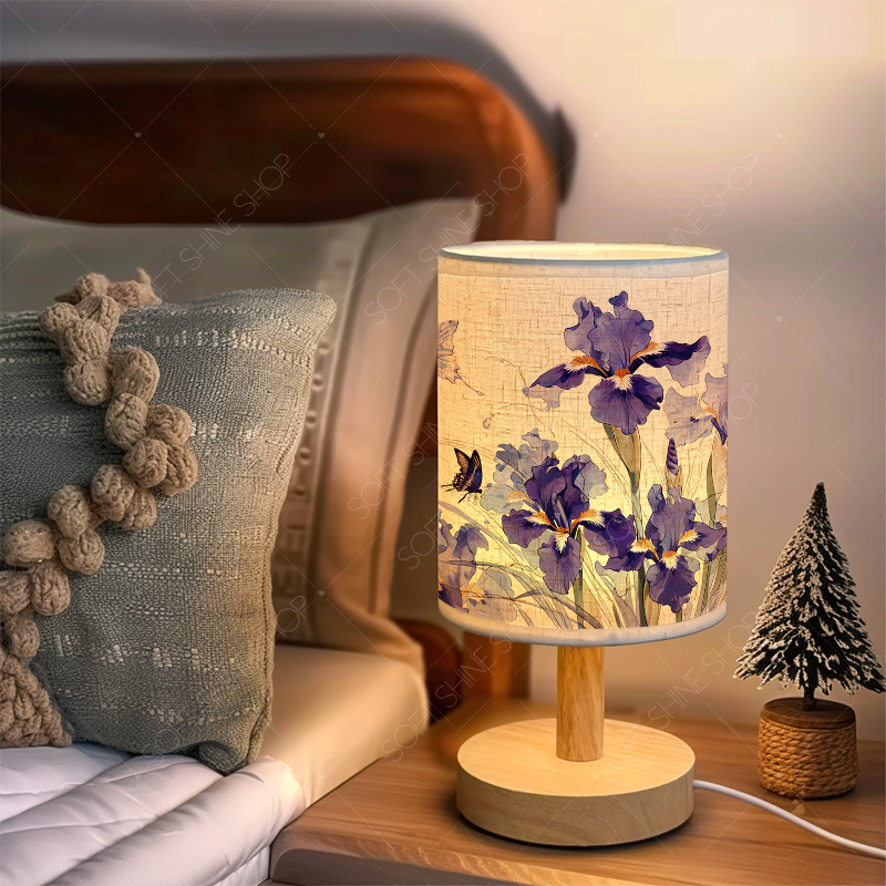 LED Fabric Desk Lamp for Bedroom & Dormitory