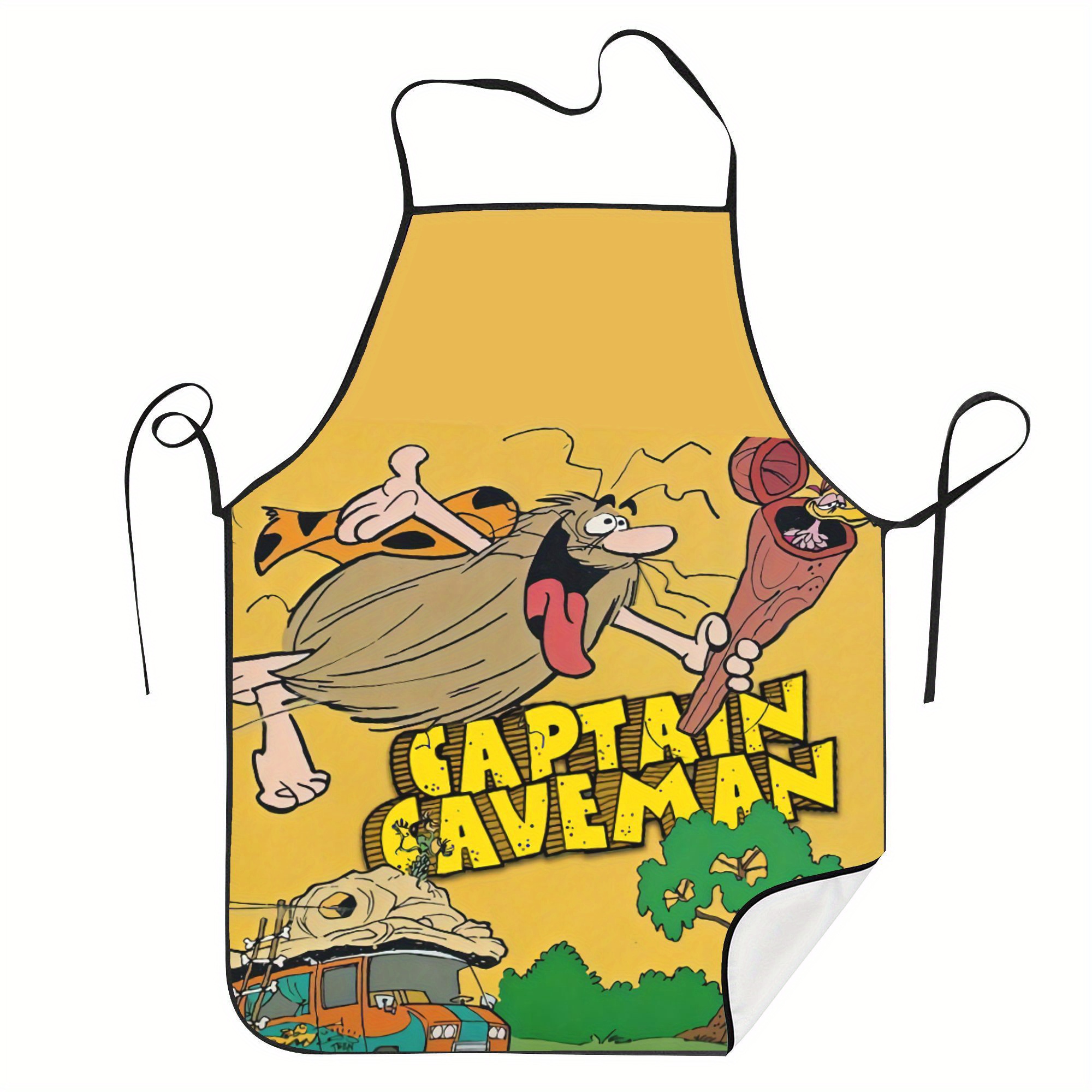 

Captain Cartoon Apron - -style Polyester Cooking & Restaurant Wear, Print With Character, Hand Or Only