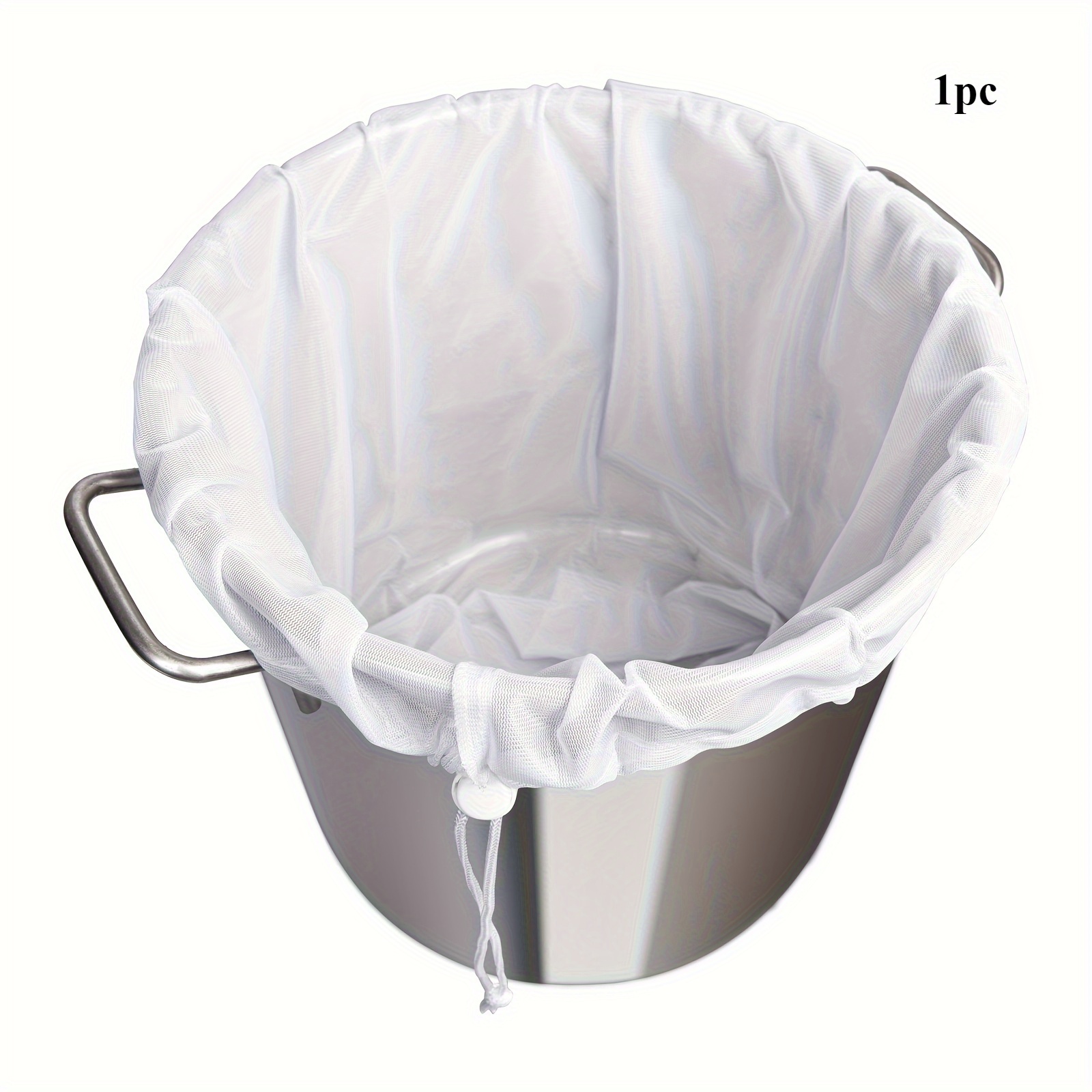 TEMU Reusable Food Grade Mesh Bag For Coffee, Juice, Tea, Nut Milk, Cold Brew Coffee, And Cheese Cloth