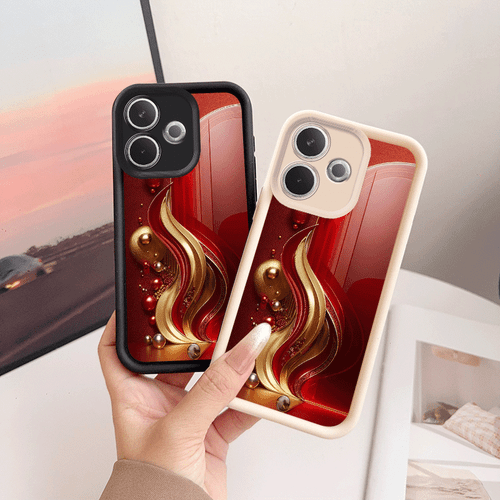 صورة العنصر حافظة هاتف - حافظة هاتف بنقشة مناسبة لهواتف oppo a3 a3x a5 5g a5 6 5x a5i a16 a17k a18 a20 a38 a40 a55 a57 a57s a58 a60 a78 5g a79 a80 5g a98 reno pro 12 13f 14 14 find x9 مضادة للسقوط، غطاء كامل أسود