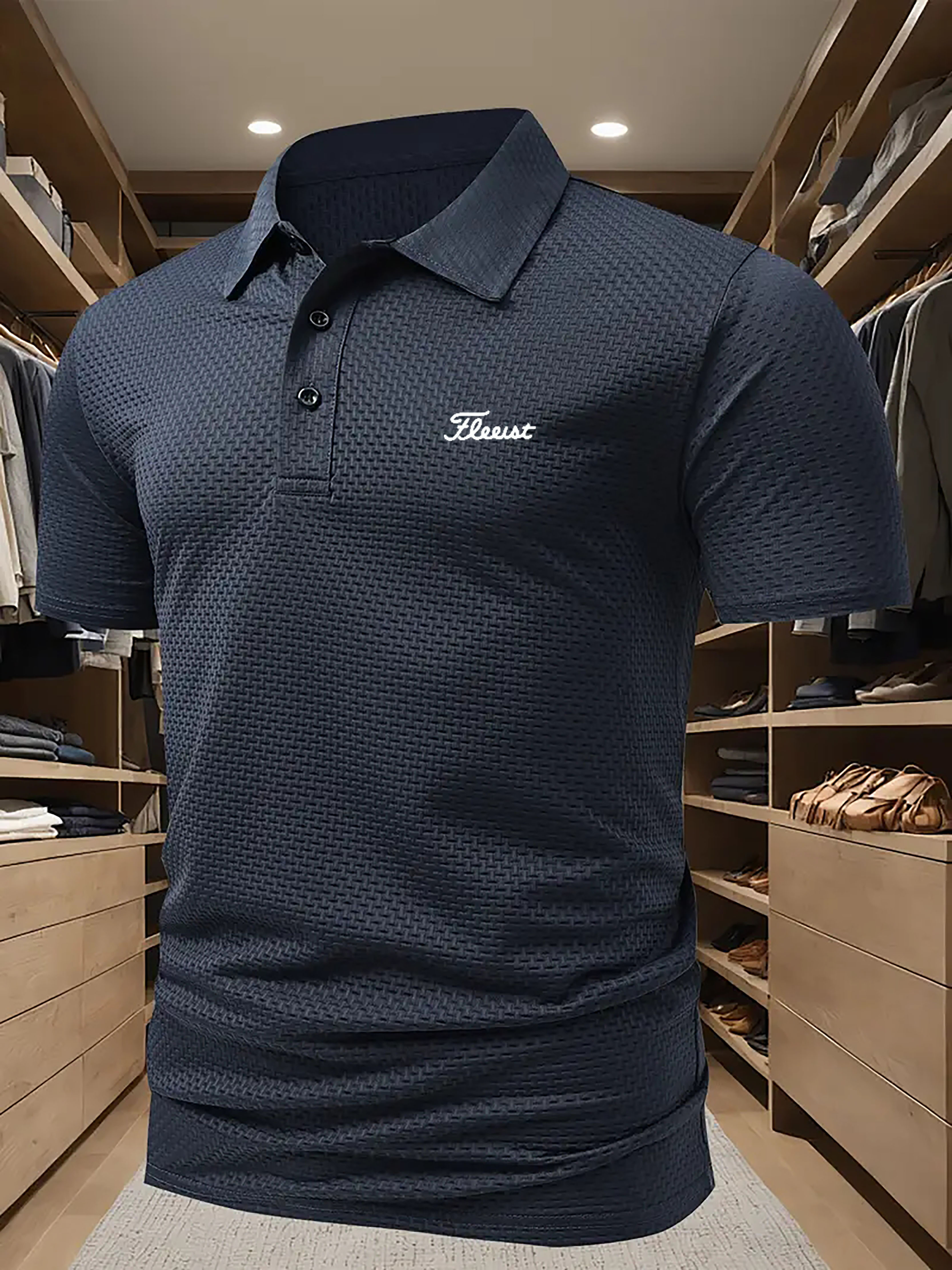 s708   mens breathable summer short sleeve shirt lightweight stretchy solid color with contrast collar cuffs quick dry fabric for   casual wear golf shirt
