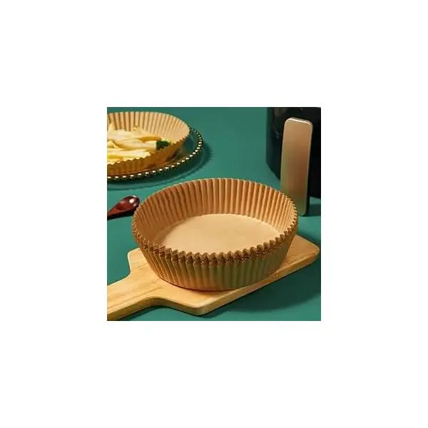 125pcs disposable air fryer liners - , food grade, 6.3 round parchment paper for baking, roasting & cooking - air fryers, ovens & microwaves, air fryer accessories, , round liners, nonstick surface Product details 2