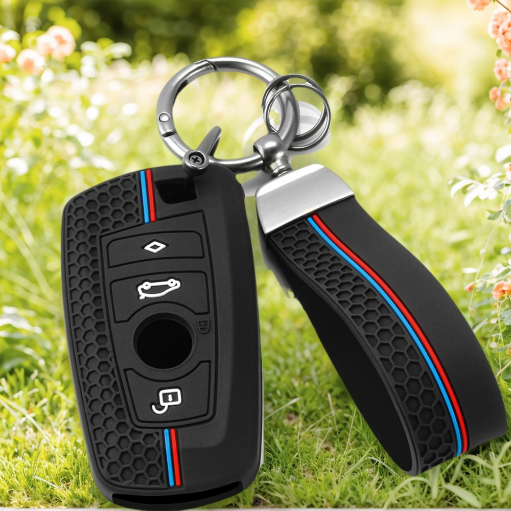Silicone Case For Remote Keychain Compatible With For 5 E90 F10 F20 F30 X3 X4 M2 M3 M5 M6 And For 1 3 4 5 6 Gt