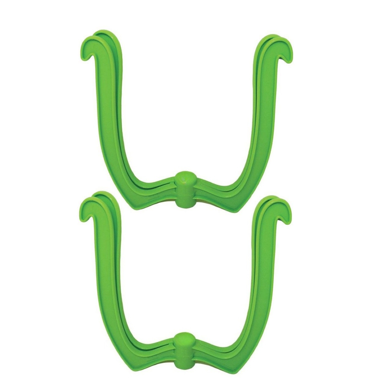 Image of 2-pack Collapsible Bag Holder Stand For Tidy Kitchen, Effortless 4-corner Support For Food Sealing And Trash Bags, Easy Foldable Storage