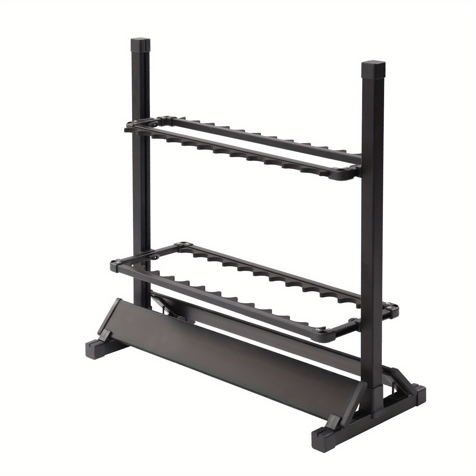 Image of Rod Rack Fishing Rod Rack For 24 Fishing Rods Rod Holder Aluminum Fishing Stand