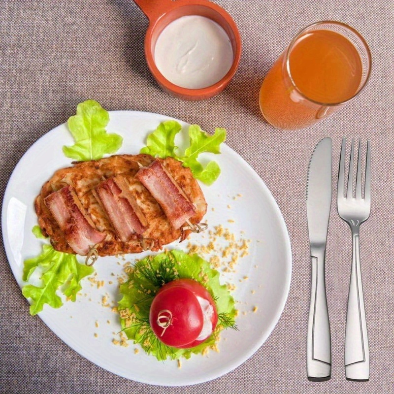 set of 10 stainless steel tableware, including 50pcs of cutlery. Product details 5