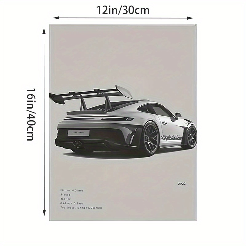 E-shop Rahmenlose Leinwand, Vintage Einzigartige Kreative Wandkunst Dekor Poster für Wohnzimmer, Schlafzimmer, Büro, Esszimmer, Bar Wanddekoration,