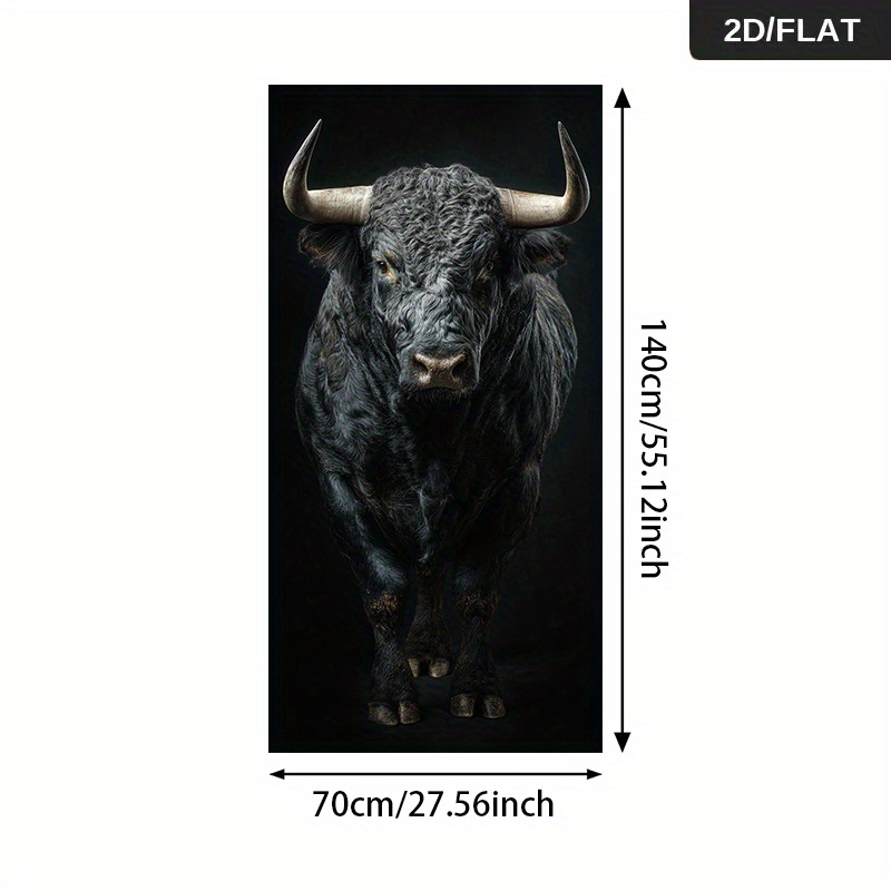 TEMU de pared de moderno, 1 pieza - 27.56"x55.12" (70x140cm) Pintura de de , Obra de masculina para - No necesita , Color adecuado para oficina o