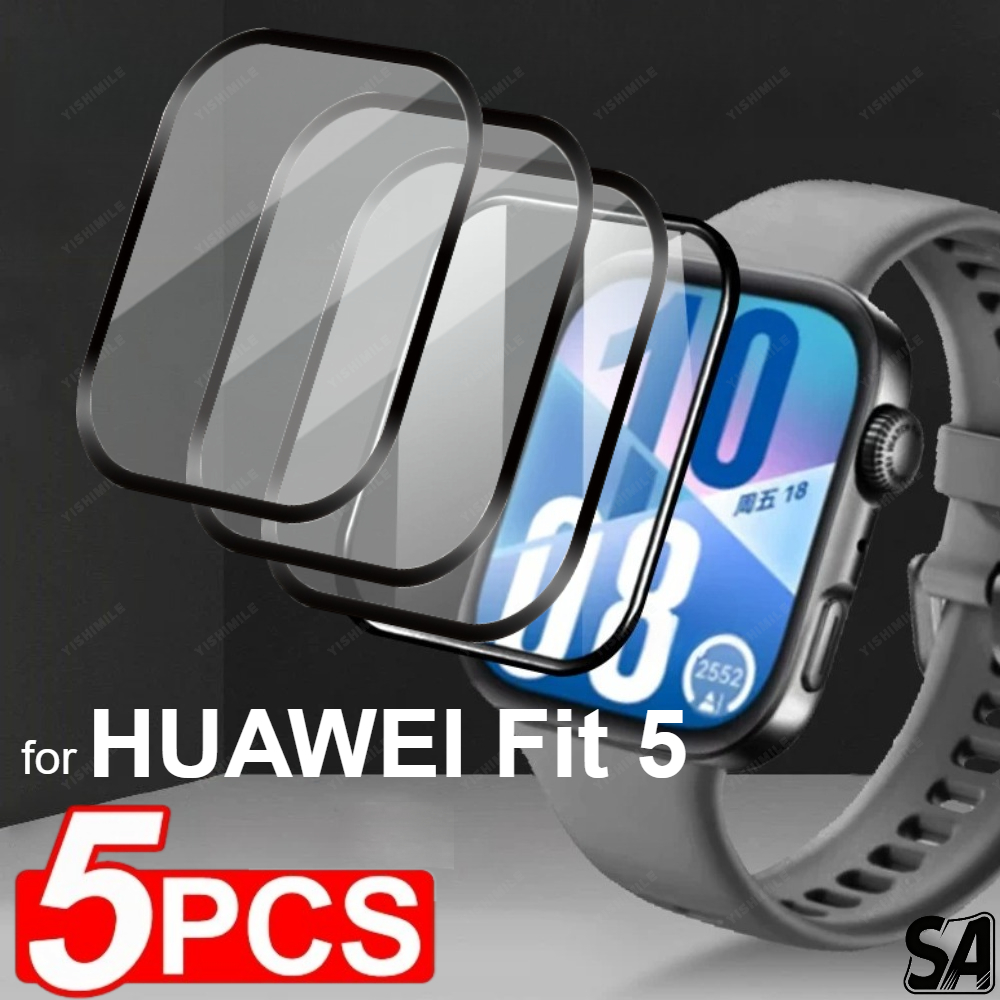 TEMU 5pcs For 2 3 4 For Fit5/5pro Watch Fit Se Bubble-free Application, Easy And Quick Watch Protector, Watch Screen Protector, Glossy Hd , Suitable