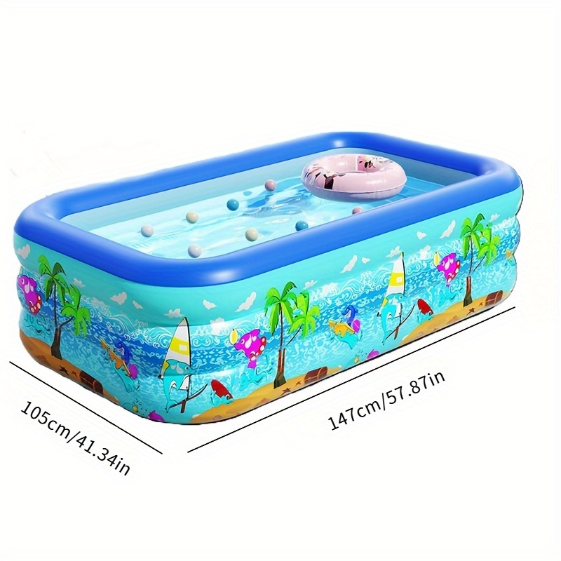 Tumbona Inflable Para Piscina Con Diseño De Hojas Tropicales, Isla Flotante Con Reposacabezas Y Soporte Para Bebidas, Ideal Para Adultos En Playa, Piscina O Jardín