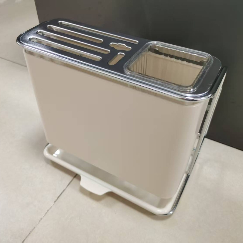 Knife organizer, multifunctional countertop kitchen storage rack, used for storing knives, cutting boards, forks, with drainage tray, durable and space saving kitchen storage design, Kitchen Knife Storage, Utensil Holder for Kitchen Counter, Kitchen Storage And Organization, Knife Organizer Rack, Kitchen Organizer, Countertop Organizer, Cutting Board Storage, Functional Storage, Compact Design, Longlasting Storage, Durable Construction, Knife Rack, Kitchen Caddy, Home Cooks,