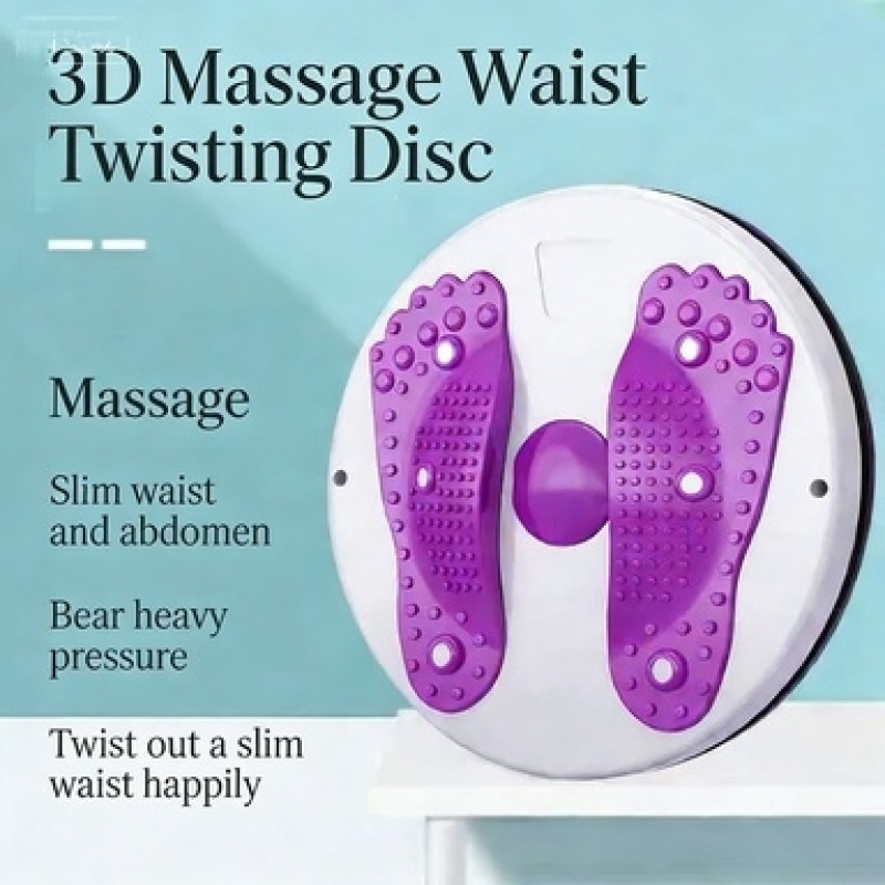 Waist-twisting Disc, Large Footrest, Waist-twisting Turntable, Household Fitness Equipment Slimming Belly and Waist(with 2pcs Cleaning Towels) - Image 4