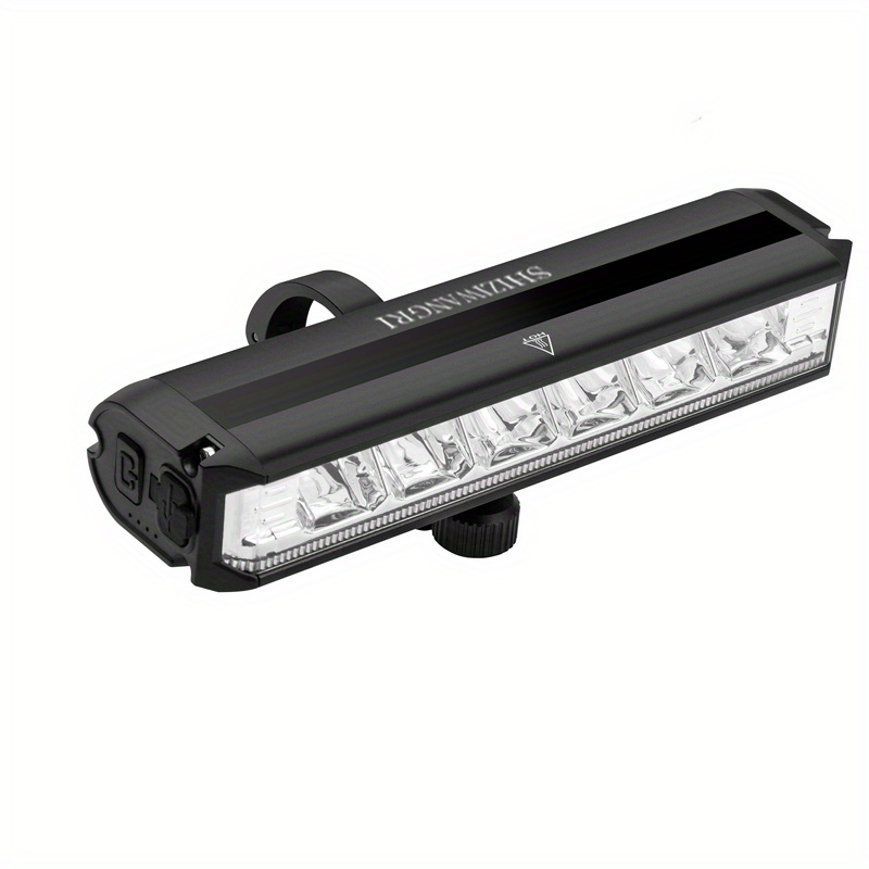 shiziwangri bike light led rechargeable 4000mah bicycle headlight