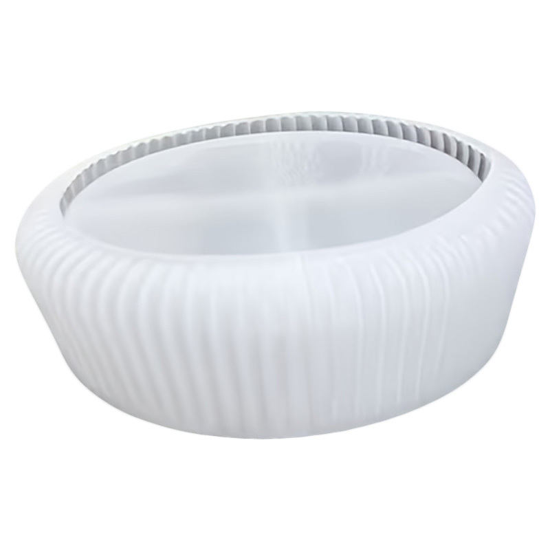 TEMU Gestreepte Diepe Kom Siliconen Mal | Resin Tray voor Gips, Beton en Resin Ambachten, , Ideaal voor Handwerkliefhebbers en Liefhebbers, Perfect