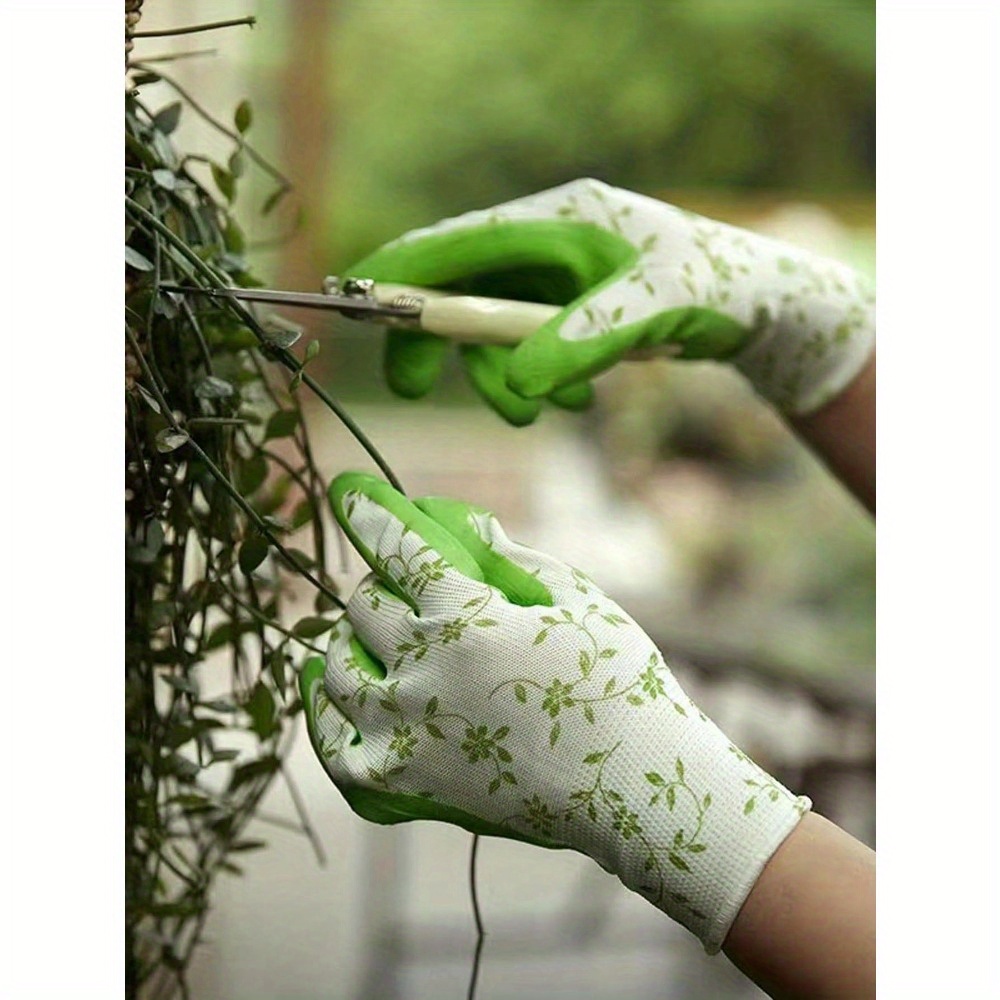 gxf 1 pair non slip garden gloves gardening gloves women - Temu