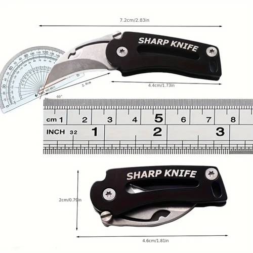 mini knife lightweight portable with sharp blade ergonomic non compact folding design for outdoor camping delivery tool gift durable pocket knife for men women