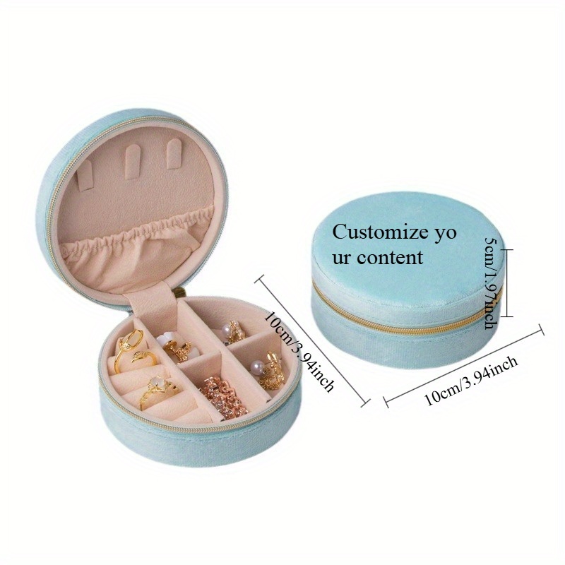 Custom Minimalist Cross-Border Portable Jewelry Box