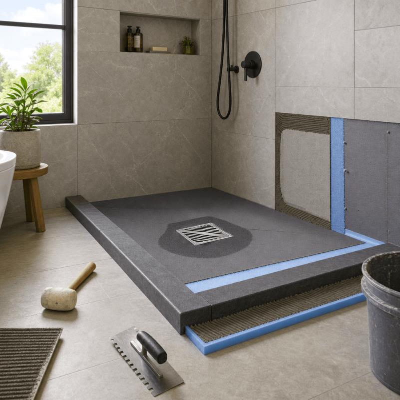 shower pan sold on Temu United States