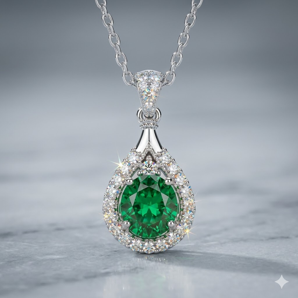 Women's Artistic Conception Pendant Necklace, Unique Gift