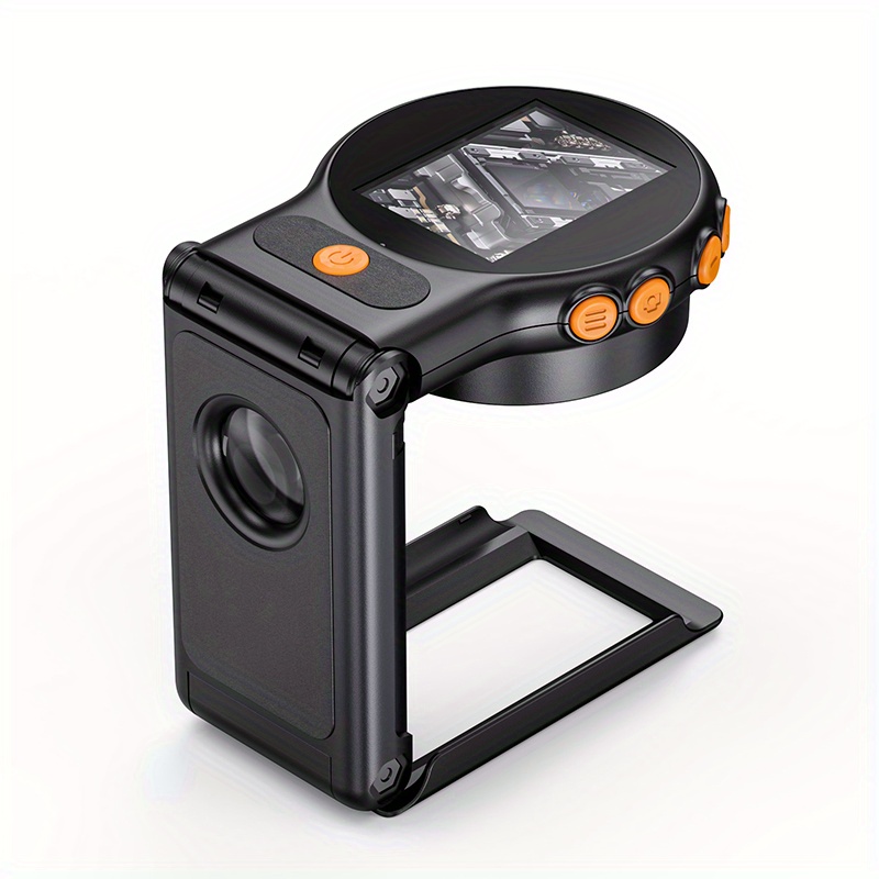Image of Inskam 500x Magnification Portable Handheld Automatic Microscope, Battery And Usb Dual Use, Compatible With Computer, Suitable /welding/scientific Research/testing, Exploration, Coin Identification