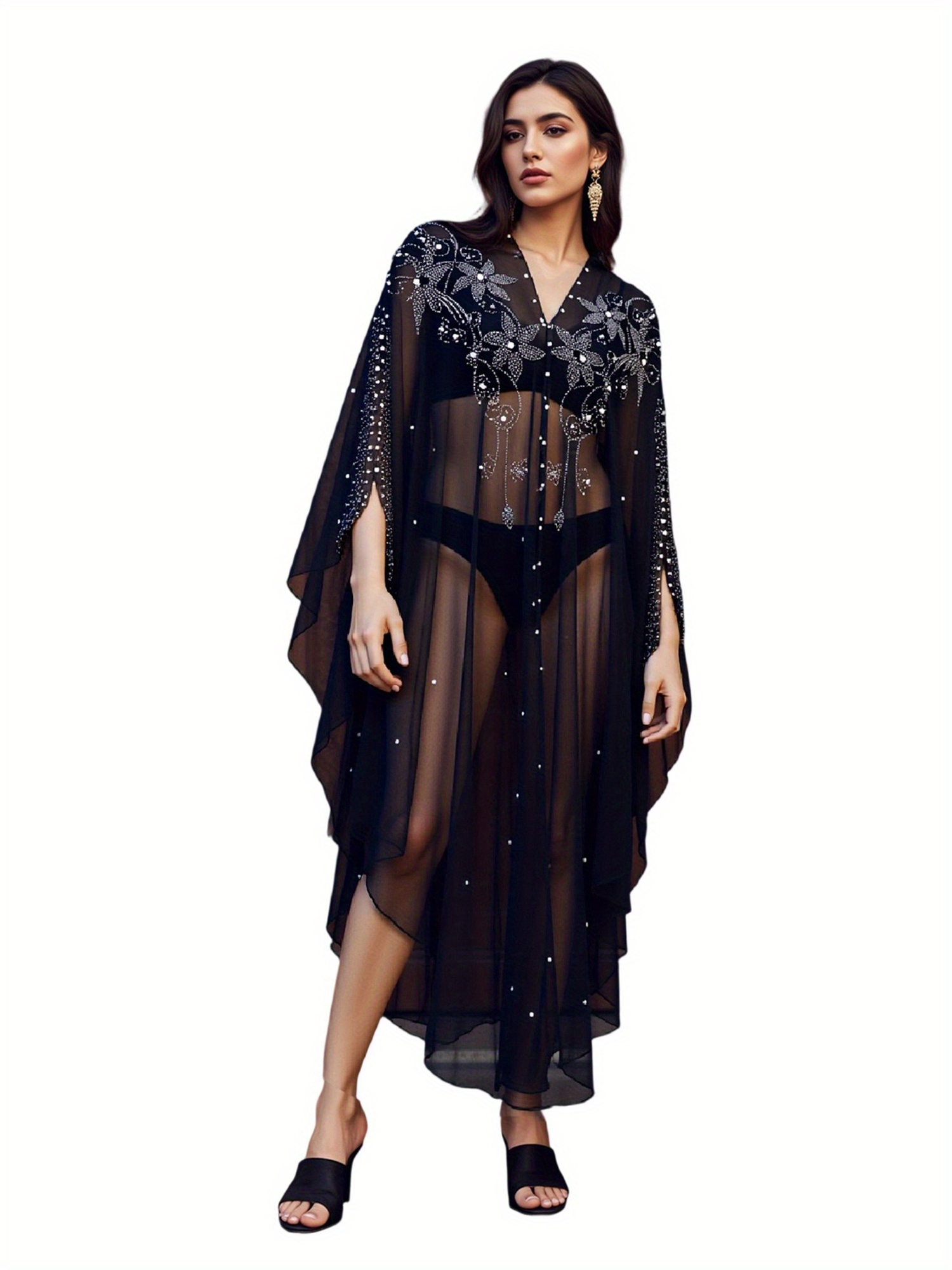 arabic kaftan evening dresses Arabian Ball Gown with tail Embroidered Bridal Caftan in Velvet – Maxim  Creation main image 0