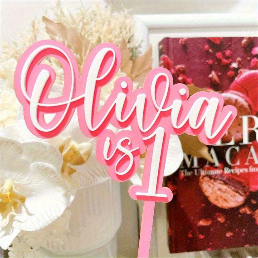 TEMU 1pc Party Cake Decor Accessories, Dessert Table Dress , Cake Decor Supplies, Baking Decor Supplies, Party Decor Supplies Personalized Memorial