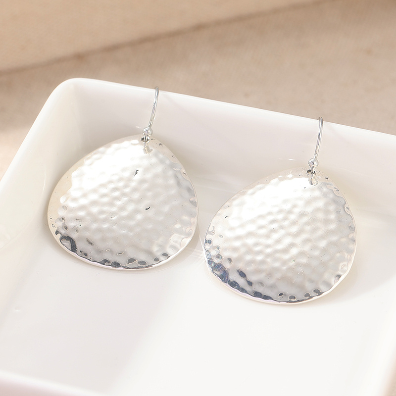Women's Handcrafted Large Teardrop Dangle Earrings, Elegant Gift for Christmas