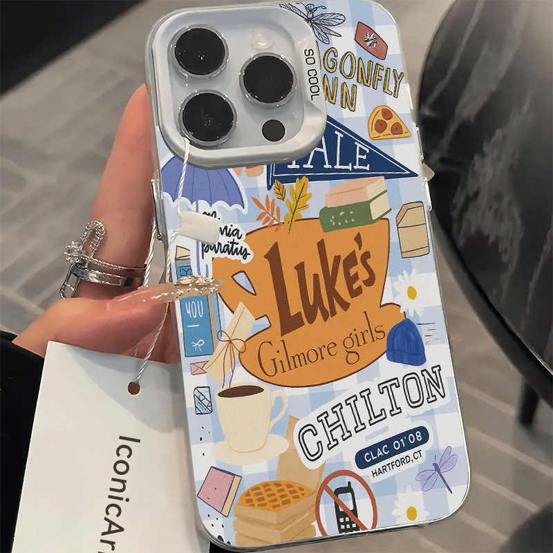 Gilmore Girls Collage Phone Case for iPhone 16 15 14 Pro Max 13 12 11 XR XS Plus Stylish Fashionable Protective Durable iPhone 13 case apple phone cases for iPhone 13, Daily Use Case, Smartphone Case, Fashionable Design, Trendy Phone Cover, Shockproof Cover, Case, iPhone Cover, Lightweight Cover, iPhone Owners, Stylish Users