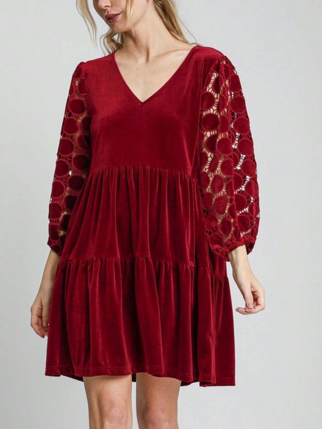 formal dress for presentation female Sweet Style Babydoll Dress main image 1