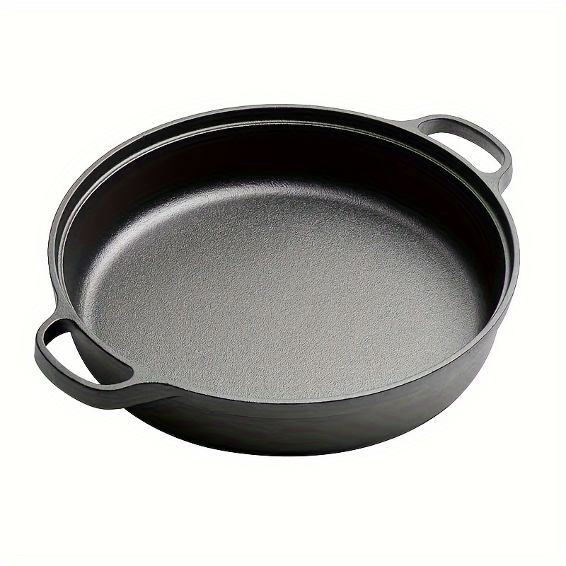 1pc pre   cast   8 6 dual handle non stick oven     kitchen cookware with hand wash care instructions details 1