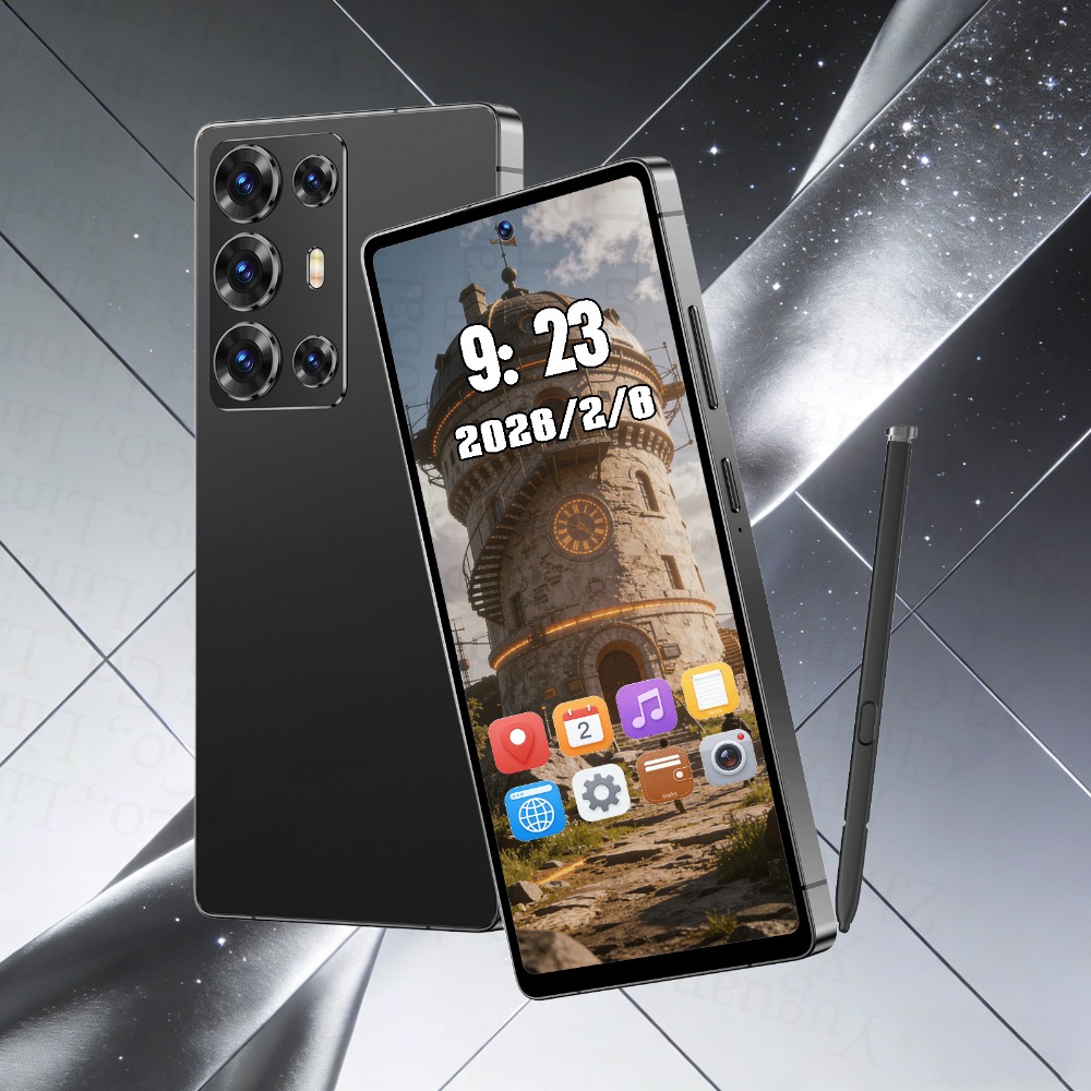 2026   64gb unlocked version features a 6 8 inch large screen supports a built and with a free headphone set phone case data cable Product details 3