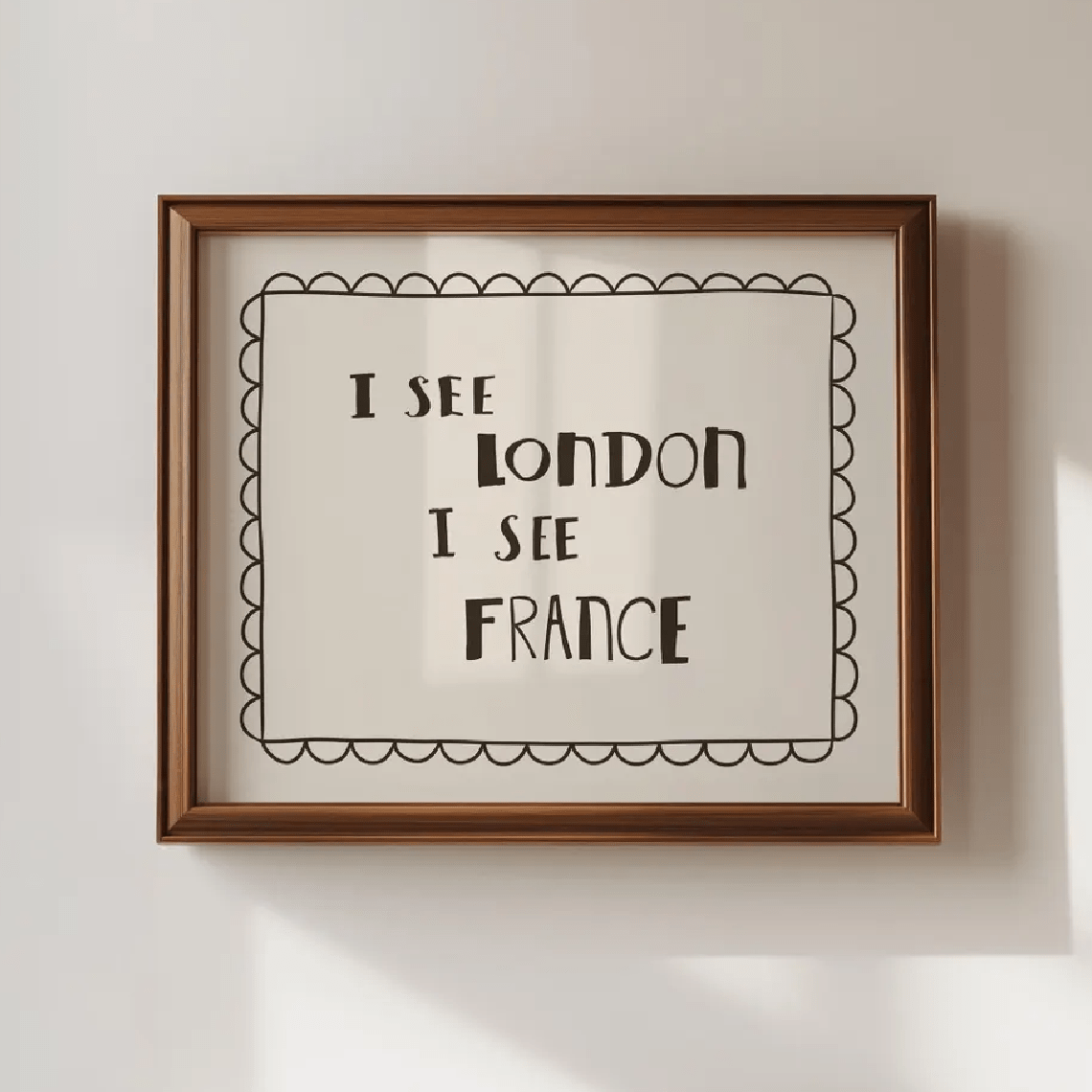 TEMU 1pc, Wall Art, Vintage Poster, " London, France" Art Print, Simple Quote Canvas Painting, Bathroom Decor, Bathroom Aesthetic Design, Gift For ,