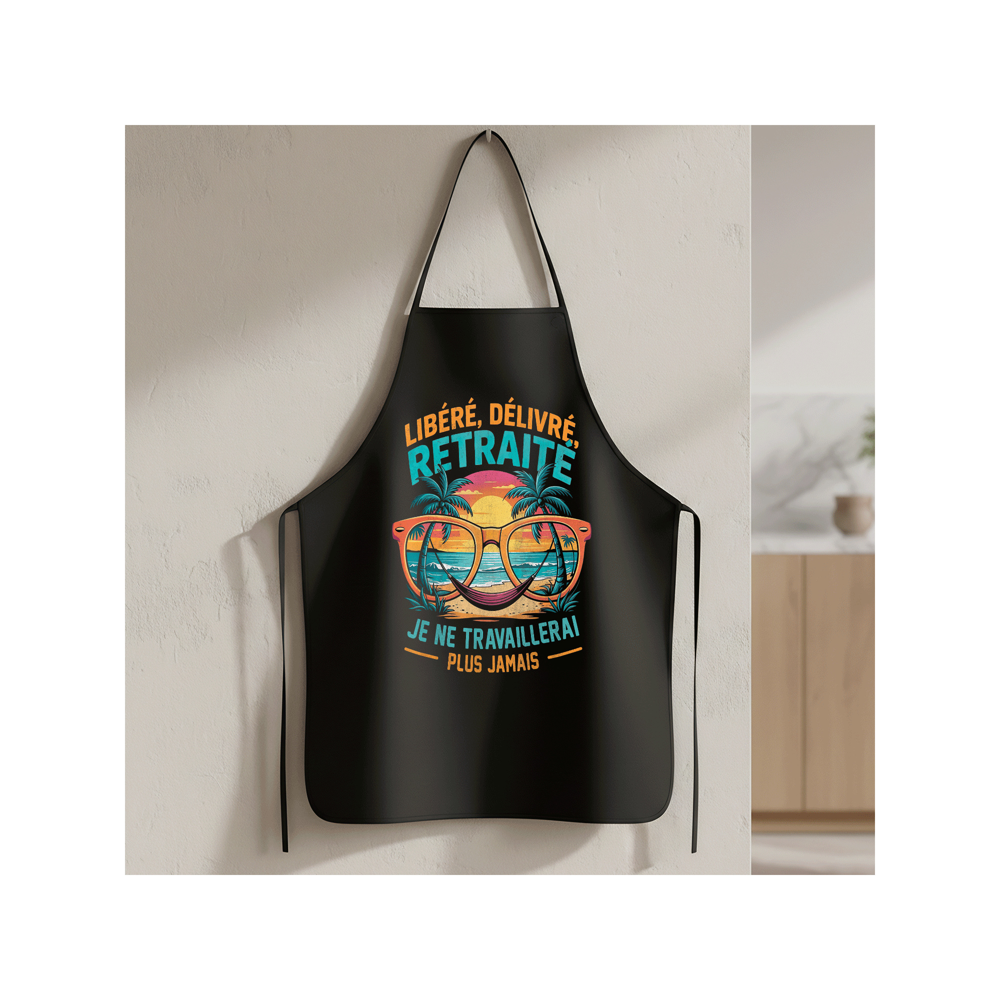 TEMU de , inauguration d'une unique tablier - Cadeau de cuisine unisexe robuste, confortable et pour les parents, idéal pour les barbecues, les
