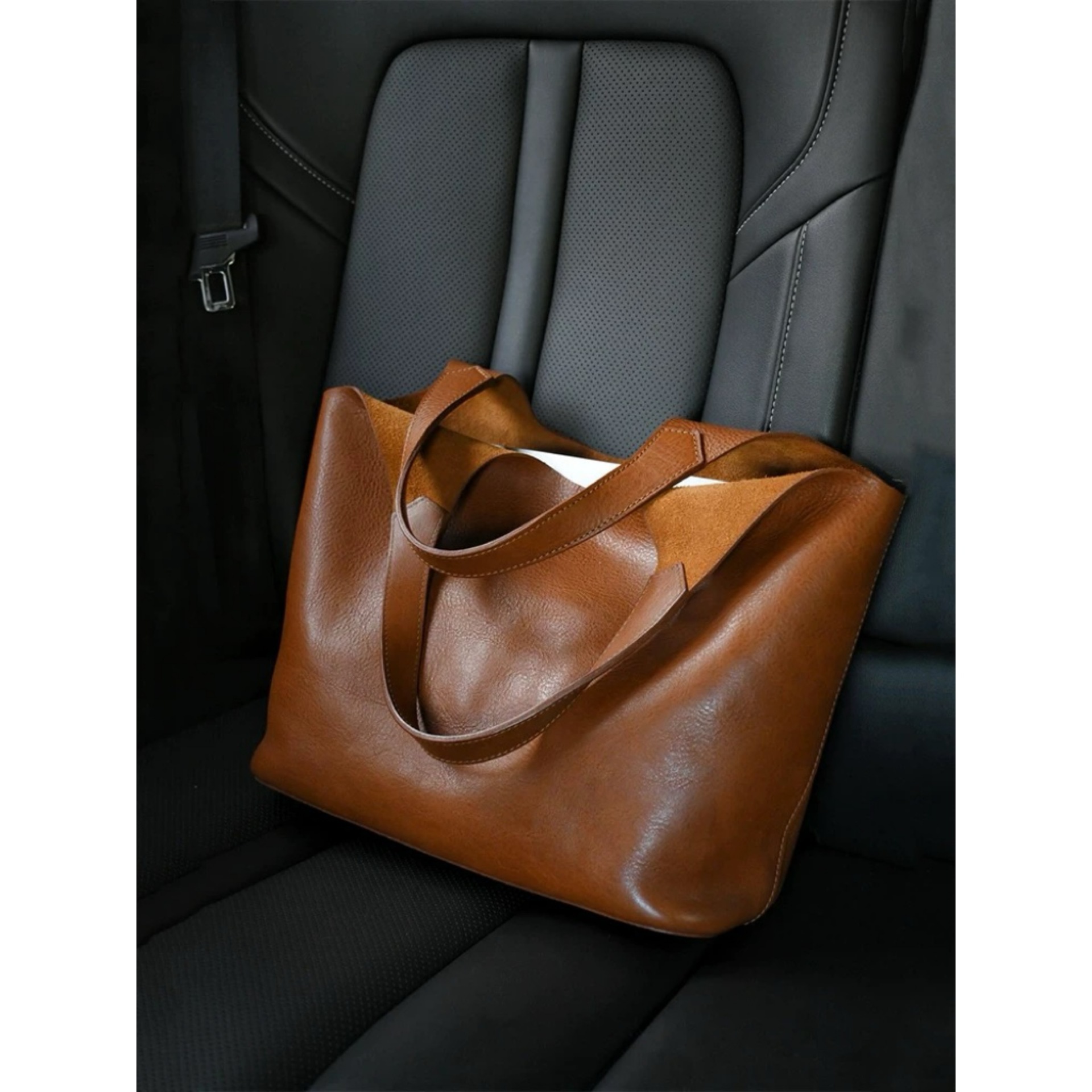 Image of 2025 Flower Basket Bag Crossbody Handbag Daily Commuting Large Capacity Basket Bag For Women
