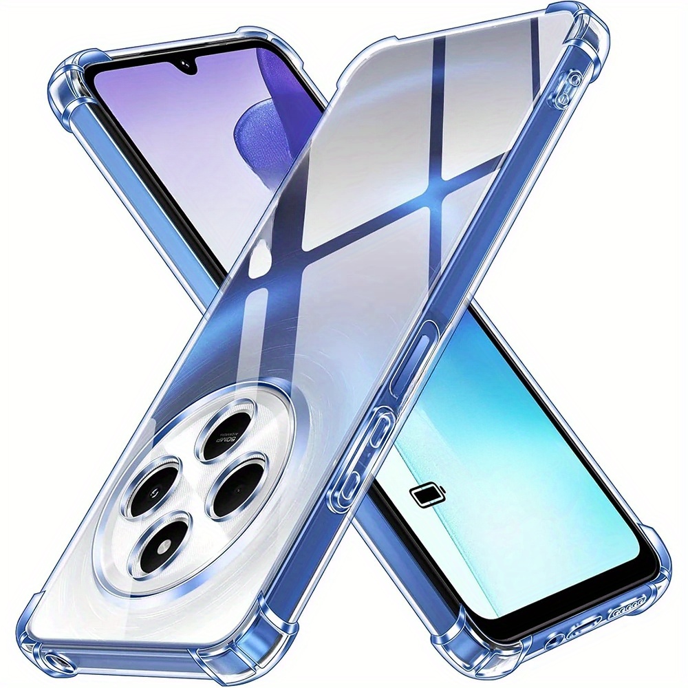 Phone Case - For Redmi A4/14c/poco C75 Shockproof Soft Tpu Transparent Phone Case