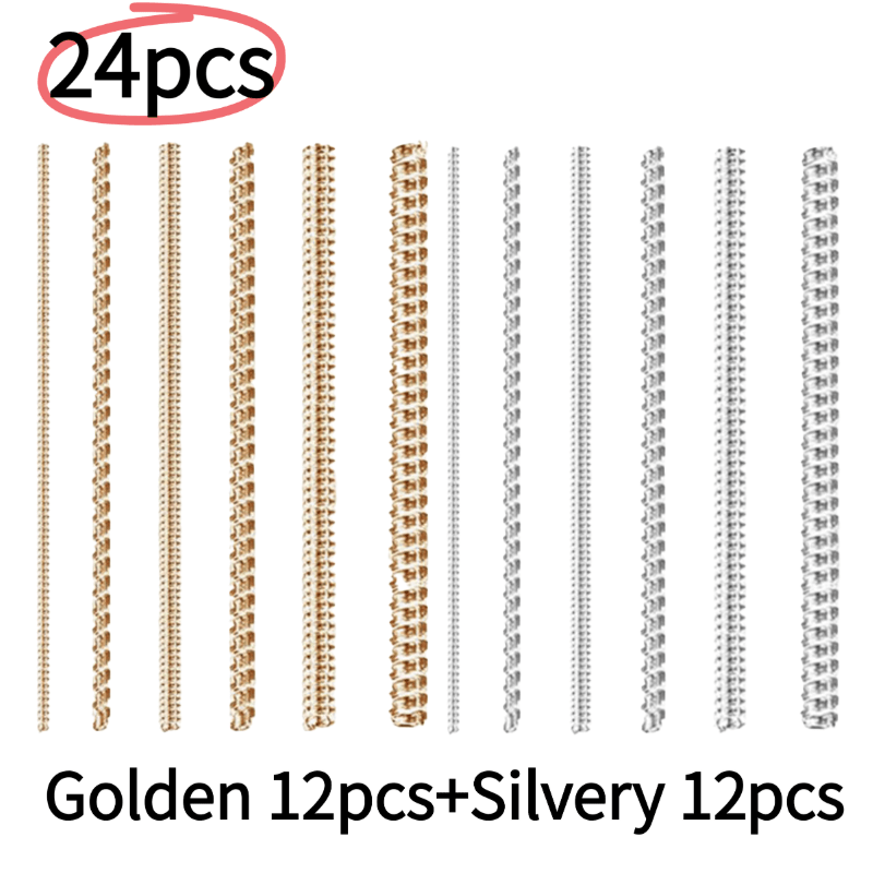 TEMU 24pcs (6 1mm-8mm Width For Rings) Pack Adjustable Invisible For Ring Adjuster Additions - Invisible Rubber Pads Suitable For Loose For Rings,
