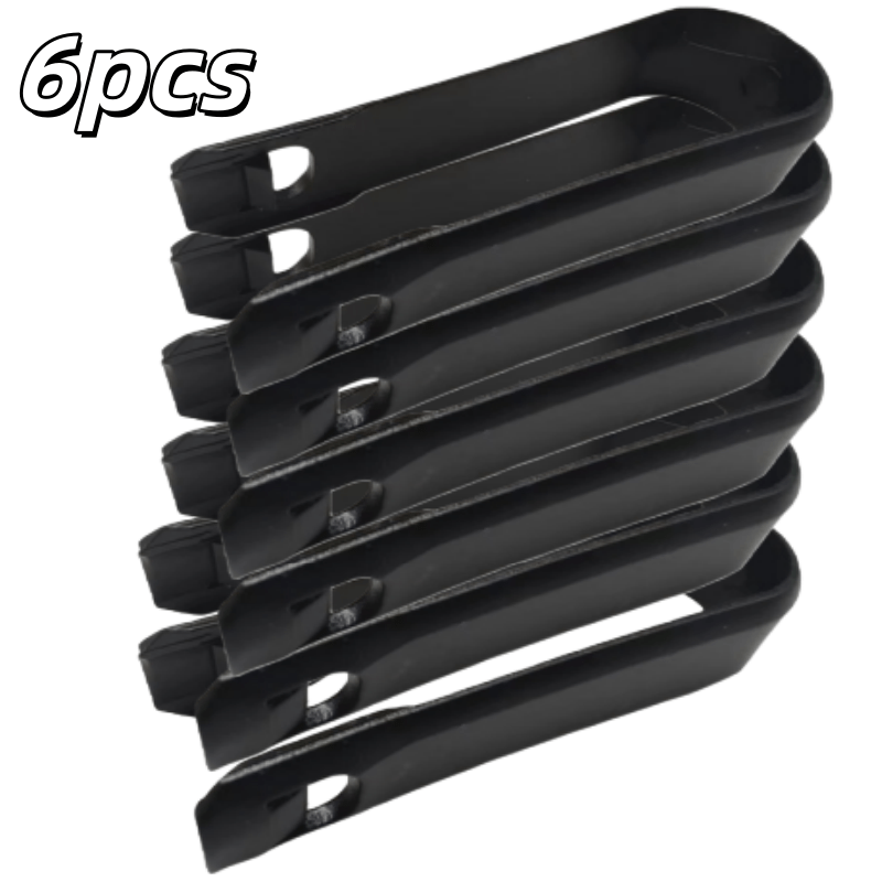 E-shop 6-teiliges Radmuttern-Entfernungswerkzeug-Set, Radnabenabzieher, verchromte Radmuttern, Reifenkappen-Entfernungszange, spezielles