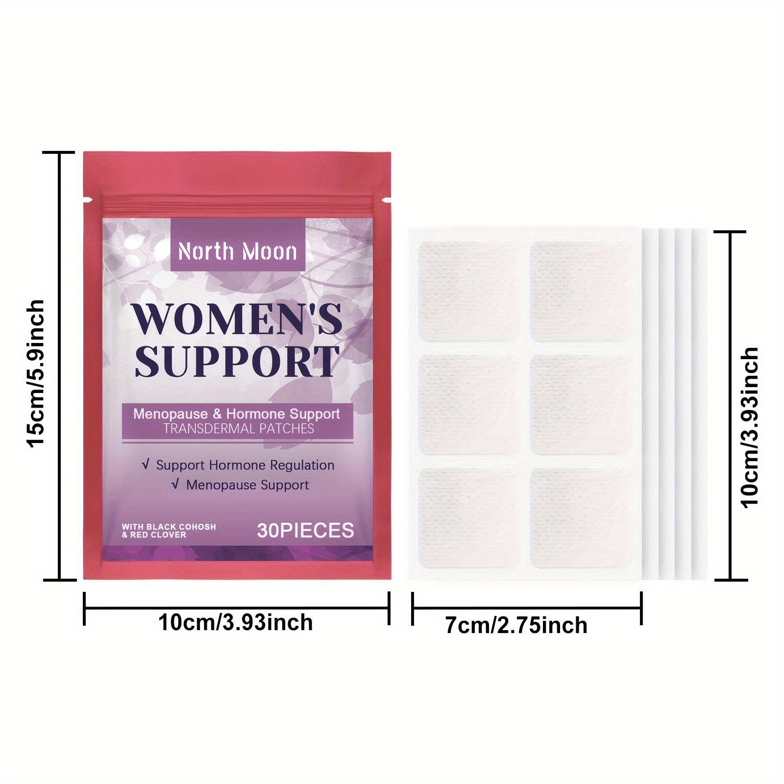 60pcs (2*30) Women'S Body Comfort Patch, Gentle Formula Care, Suitable Gift for Seniors, Unisex